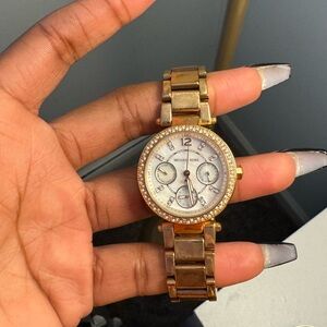 michael kors gold watch